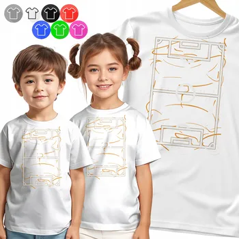 Chlapecké tričko DĚTSKÉ TRIČKO T-SHIRT - SCHÉMA HŘIŠTĚ – CESTA KE BRANCE VZOR - M