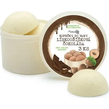 Koupelová sůl Medarek Kopečky do vany Lískooříšková čokoláda 3 ks