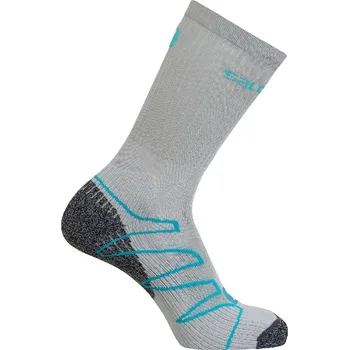 Pánské termoprádlo ponožky Salomon Eskape asphalt/pearl grey/union blue - Velikost: XL