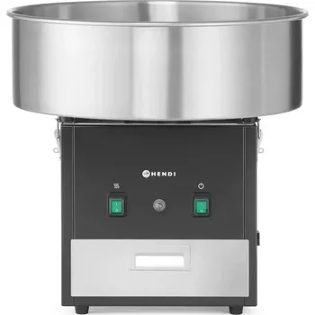 Stroj na výrobu cukrové vaty , HENDI, Černá, 220-240V/1130W, 520x520x(H)503mm | 282816