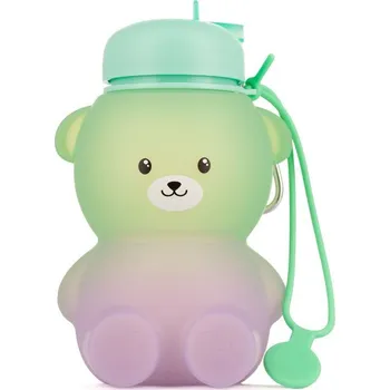 Kojenecká láhev Kidnort Silikonová láhev Retter zelená