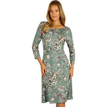 Dámská móda Litex Dámské šaty s 3/4 rukávem 7E059 7E059 L