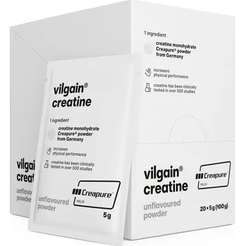 Kreatin Vilgain Kreatin Creapure® – bez příchutě 100 g (20 x 5 g)