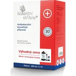 Koloidní stříbro 500 ml + 25 ml sprej + 30 ml N sprej 30 ppm KOLOIDNÍ STŘÍBRO S.R.O.
