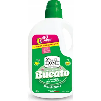 Prací prostředek SWEET HOME PRACÍ PROSTŘEDEK WHITE MUSK 3000 ML