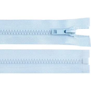 Zip Kostěný zip No 5 délka 50 cm bundový, malé, 185 modrá pomněnková