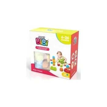 ostatní stavebnice Měkké senzorické Stavebnice BiBi 24 ks.