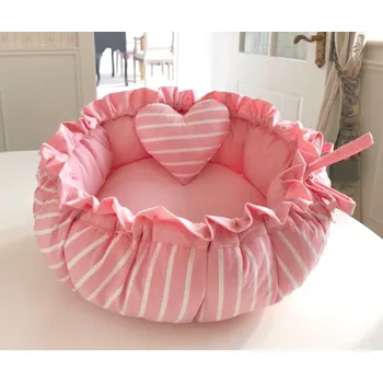 Pelíšek pro psa Pelech pro psy ve stylu princezny Barva: Modrá, Velikost: S