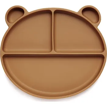 Talíř Kidnort Silikonový dělený talíř Retter tmavý