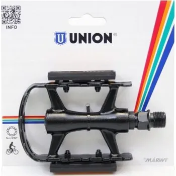 Pedál na kolo Platformové pedály Union 600 černé