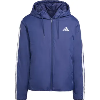 Pánská větrovka Pánská Zateplená bunda ADIDAS ESS 3S INS HD J JM4040 – Tmavě modrá XXL