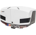 Přepravní box na tažné zařízení TowBox V3 bílý, uzavřený