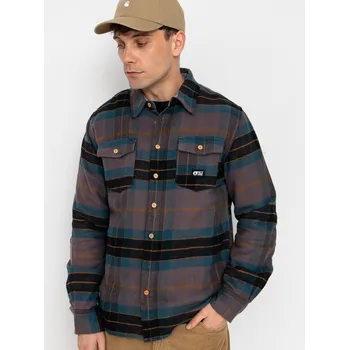 Pánská košile Picture Hillsboro (deep water) L, barevná