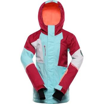 Dětská lyžařská bunda s membránou ptx snow ALPINE PRO DEARO modrá 104-110