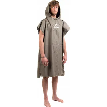 Dámské pončo Pončo Surf Logic - mikrovlákno - olivově zelené