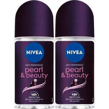 Antiperspirant NIVEA Pearl&Beauty Black Pearl 2 x 50 ml