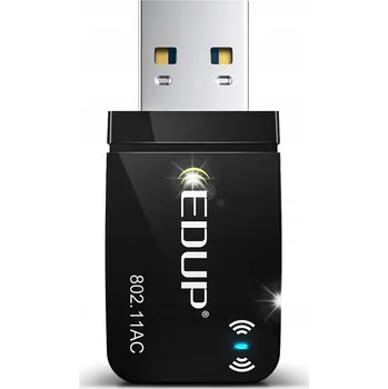 Síťová karta Bezdrátový Wi-Fi adaptér EDUP AC 1300 Mbit/s USB WLAN 2.4G/5GHz