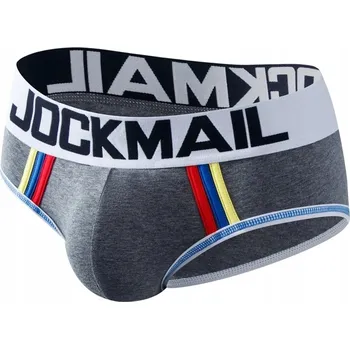 Slipy Pánské Sexy Slipy s Push Up kapsou JOCKMAIL Bavlna - XXL