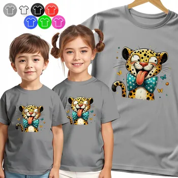 Chlapecké tričko DĚTSKÉ TRIČKO T-SHIRT - TYGR - VTIPNÝ PORTRÉT PRO DĚTI VZOR - M