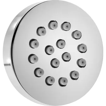 Sprchová hlavice Sapho Nástěnná sprška s otočným kloubem, kulatá, chrom