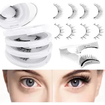 Umělé řasy MAGNETICKÉ ŘASY 3D PŘIROZENÝ VZHLED SADA MAGNETICKÝCH ŘAS DUAL S APLIKÁTOREM