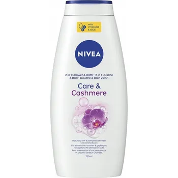 Koupelová kosmetika Nivea Sprchový gel a do koupele 2v1 Care Cashmere 750 ml
