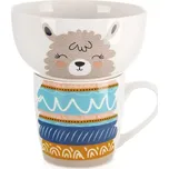 Orion Hrnek s miskou lama 350 ml