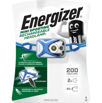 Čelovka Čelovka ENERGIZER Dobíjecí 200 Lumenů