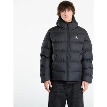 Pánská móda Jordan Brooklyn Men's Puffer Jacket Black/ White M