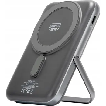 Powerbanka Powerbank 3v1 Newell MS-10000 MagSafe, stojánek, USB-C, 10000 mAh, PD 20W