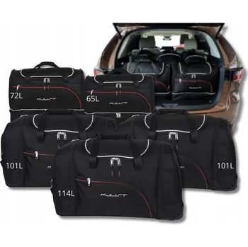 Organizér do auta Sada tašek KJUST do zavazadlového prostoru pro MAZDA CX-80 PHEV 2024