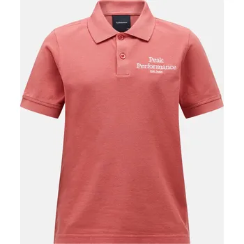 POLOKOŠILE PEAK PERFORMANCE JR ORIGINAL POLO TREK PINK/5BH WARM BLUSH