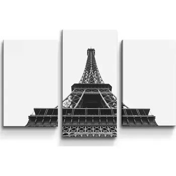 Obraz Sablio Obraz - 3-dílný Eiffel Tower 4 - 75x50 cm