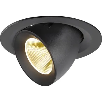 Bodové svítidlo SLV - BIG WHITE NUMINOS® GIMBLE M Stropní vestavné svítidlo, 3000 K, 20°, černé - BIG WHITE (SLV) LA 1009559