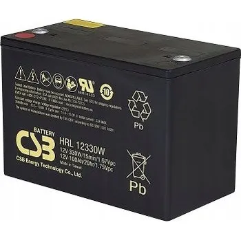 Záložní baterie Profesionální akumulátor AGM CSB HRL 12330W FR 12V 101Ah s životností 10 let