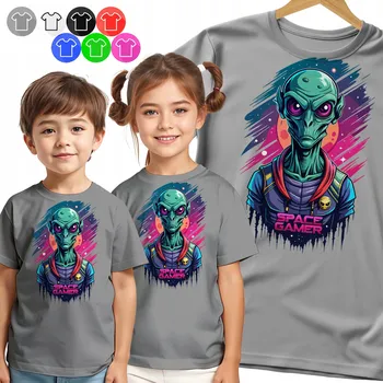 Chlapecké tričko DĚTSKÉ TRIČKO T-SHIRT - SPACE GAMER MIMOZEMŠŤAN PRO CHLAPCE - M
