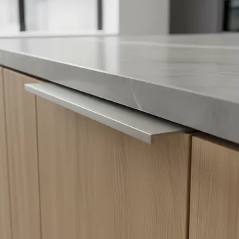 Nábytkové kování Interex design Uchytka na hranu dveří CHANEL / Hliník 50 mm