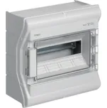 HAGER Skříň VECTOR II VE112L 12TE, průhledná dvířka, IP54 VE112L