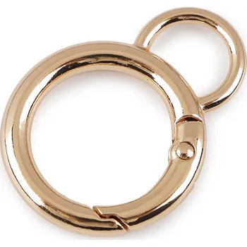 Galanterie Karabina kulatá s očkem na kabelky Ø19 mm