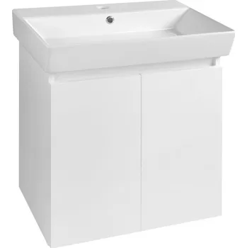 Umyvadlo Aqualine PANEDA umyvadlová skříňka 55x55x34,2cm, bílá