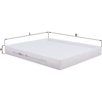 Ventilátor topení a klimatizace Filtr, vzduch v interiéru KNECHT LA 1960