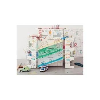 omalovánky MONUMI 3D Skládací omalovánky XXL Parkování 4+