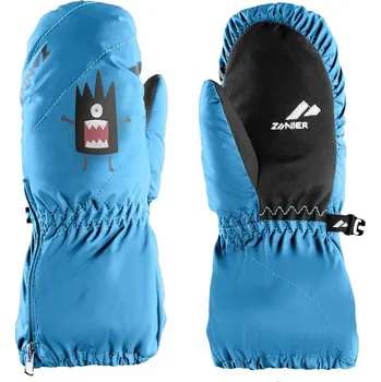 Rukavice Nepromokavé dětské palčáky ZANIER Monster.STX na zip, teplé, modré
