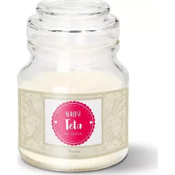 Svíčka Sablio Svíčka Nejlepší teta na světě - 120 g