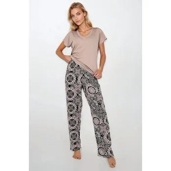 Dámské pyžamo Momenti Per Me - Elegantní Viskózové Pyžamo, XXL i556_64890_453_89