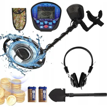 PODZEMNÍ DETEKTOR KOVŮ DETEKTOR KOVU + SLUCHÁTKA + LOPATA + BATERIE