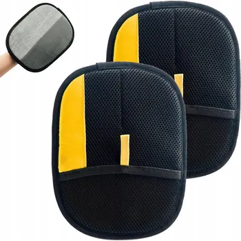 Obraz Rukavice pro odstranění chlupů koček a psů z oblečení, pohovek a nábytku - čištění