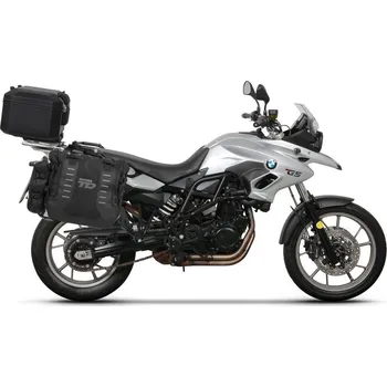 Zavazadlo na motocykl SHAD TERRA TR40 a černého hliníkového 37L topcase, včetně montážní sady BMW F 650 GS / F 700 GS/ F 800 GS (2008 - 2018)