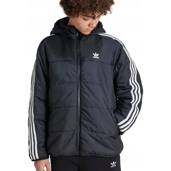Dětská bunda adidas IY7497 PADDED JACKET Černá, velikost 158