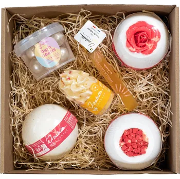 Kosmetická sada Isabelle Laurier Velká dárková sada přírodní koupelové kosmetiky pro ženy